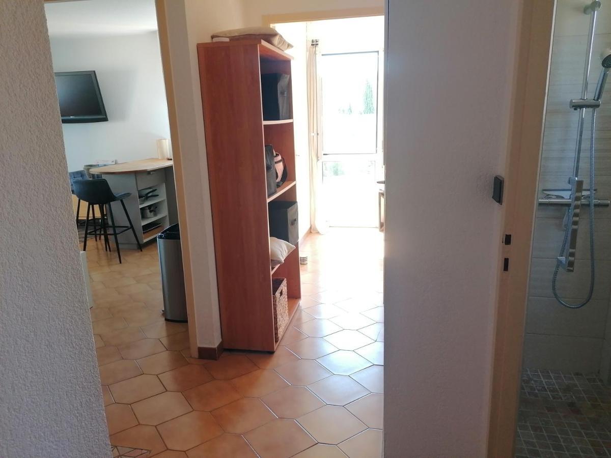 "Le Palmier Dore", Cosy T3 A 3 Minutes A Pied Des Plages, Parking Et Clim Sanary-sur-Mer Esterno foto